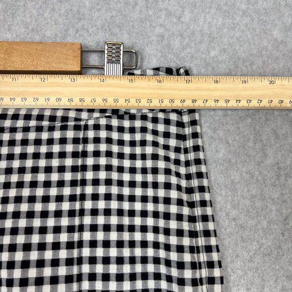 Scotch & Soda Pants Women's Size XL Aloha Hula Trouser High Rise Gingham Check - Picture 8 of 15